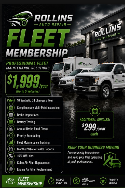 Fleet Membership - Rollins Auto Repair