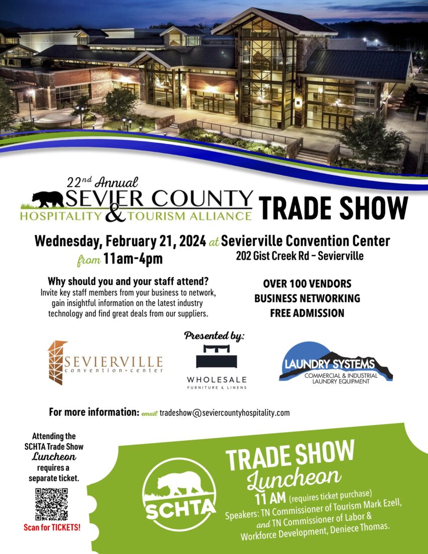 SCHTA Trade Show 2024 Flyer