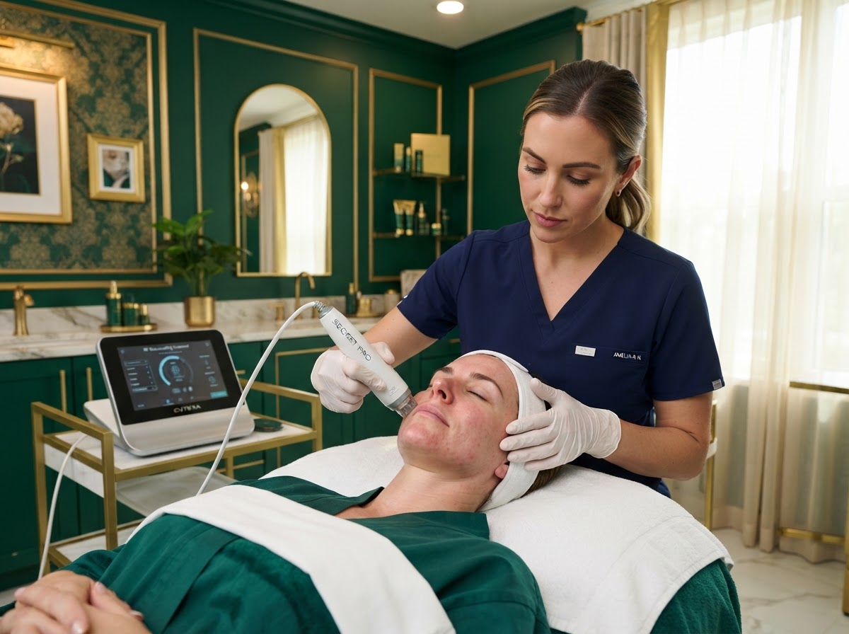 Microneedling at Arkatiea Aesthetics & Wellness in Kearney MO