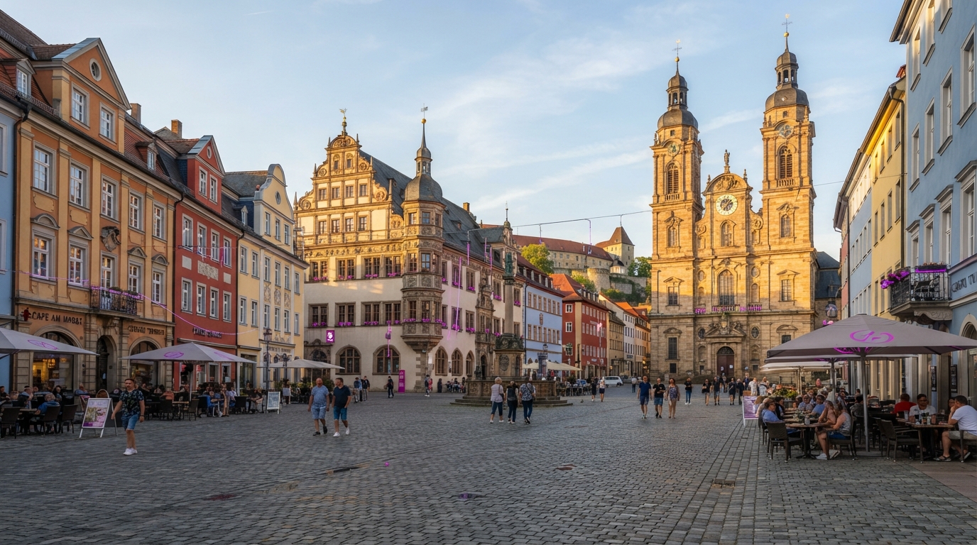 Historische Altstadt von Coburg – Region für persönliche KI-Beratung durch KiiT
