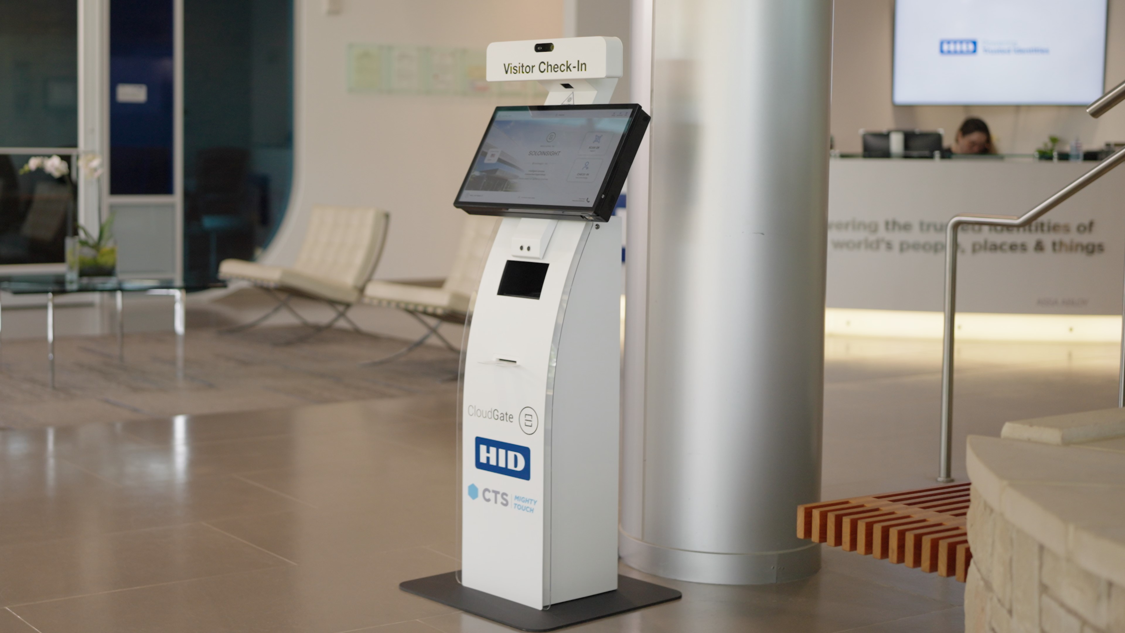 HID, Soloinsight and CTS Introduce Integrated Self-Service Visitor Check-In Kiosk