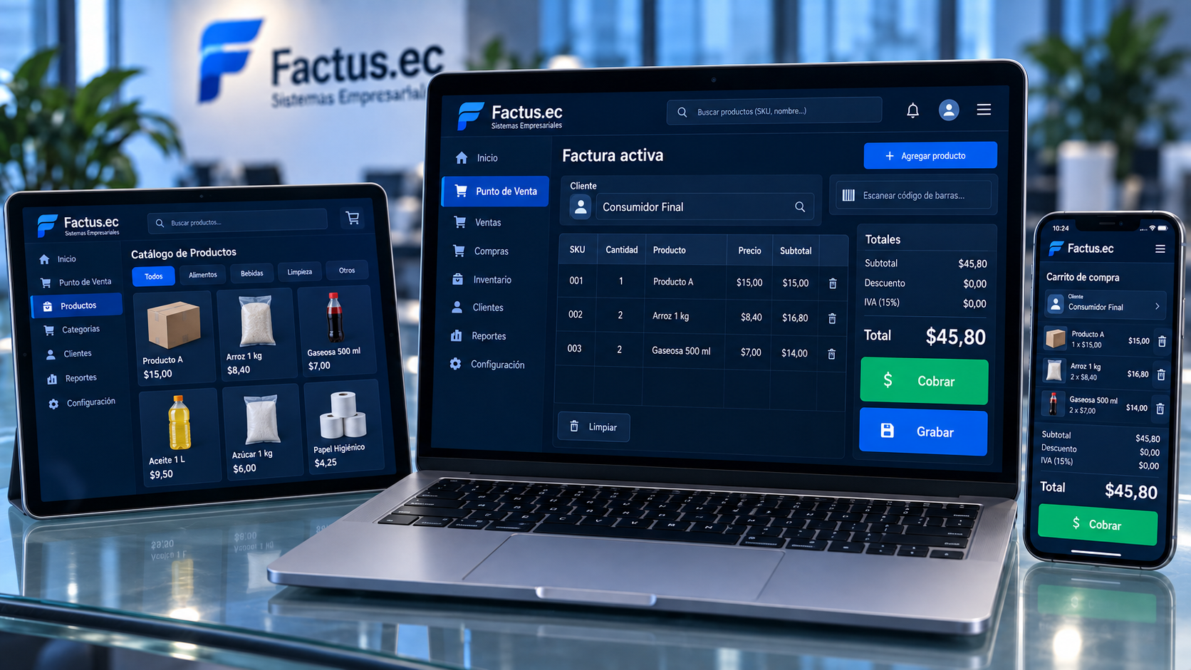 Factus.ec — Sistema de Punto de Venta
