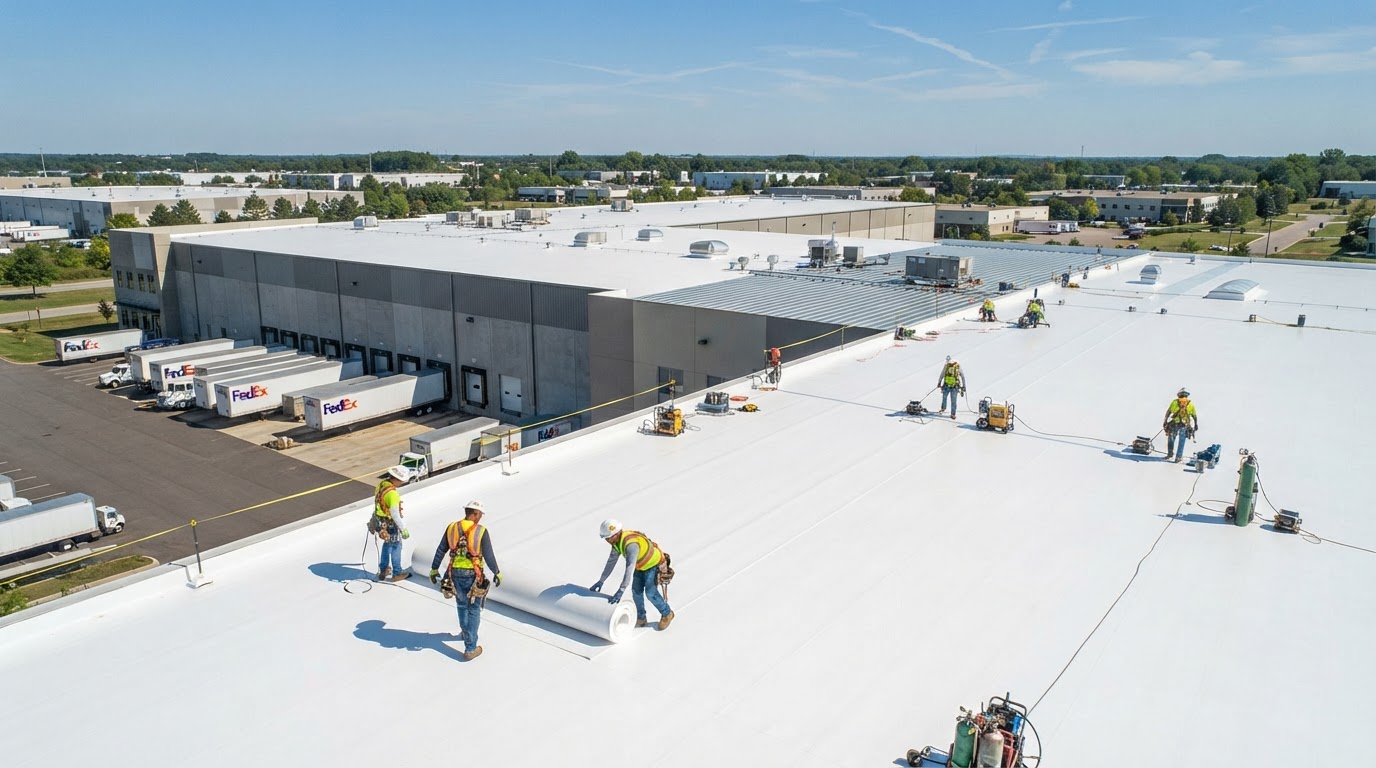 Commercial Roofing — Rockford Roofing