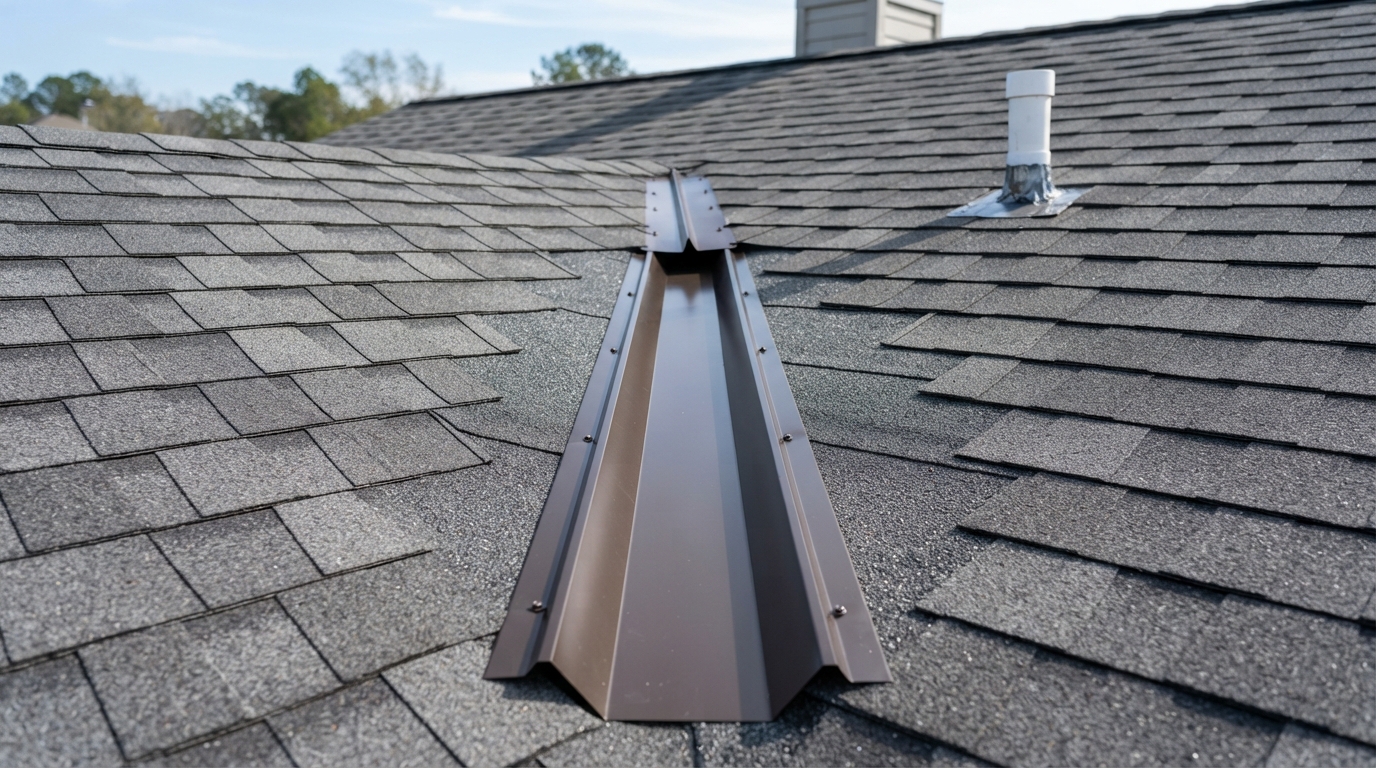 Finished residential roof with new architectural shingles in Walls, MS — Rockford Roofing