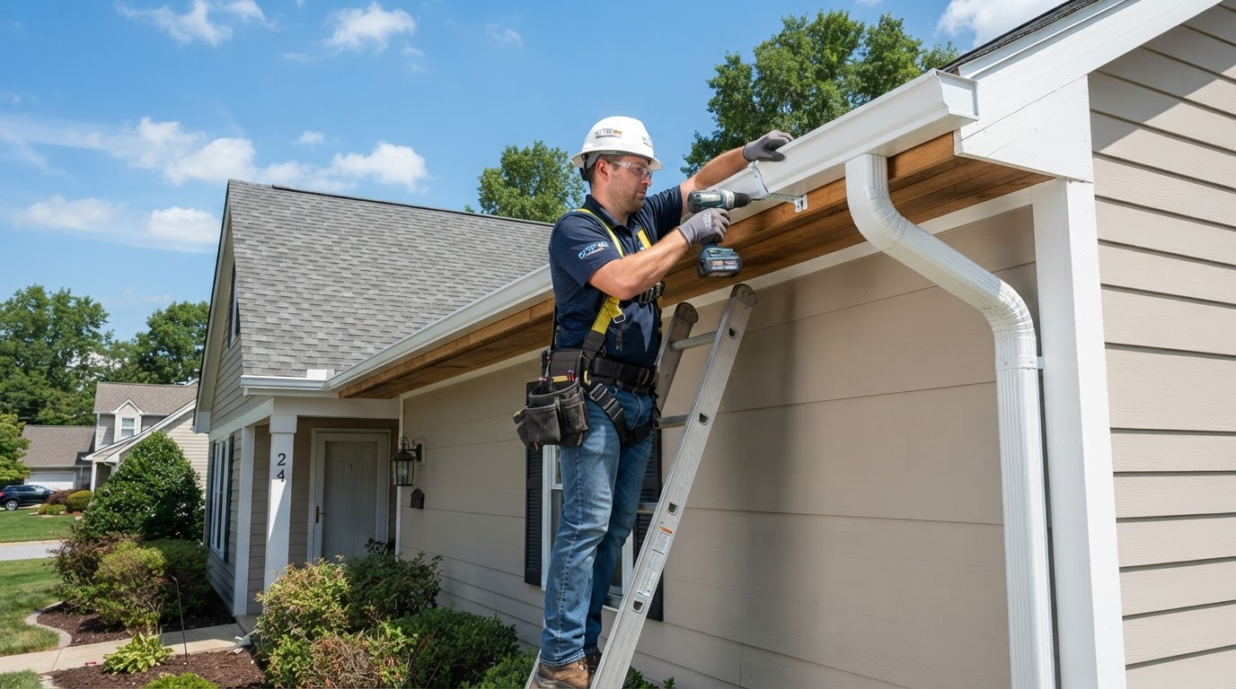 Gutter Installation & Repair — Rockford Roofing