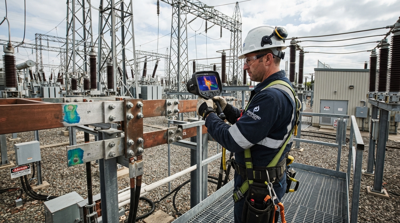 Inspeção Termográfica Preditiva FLIR em Painéis Industriais