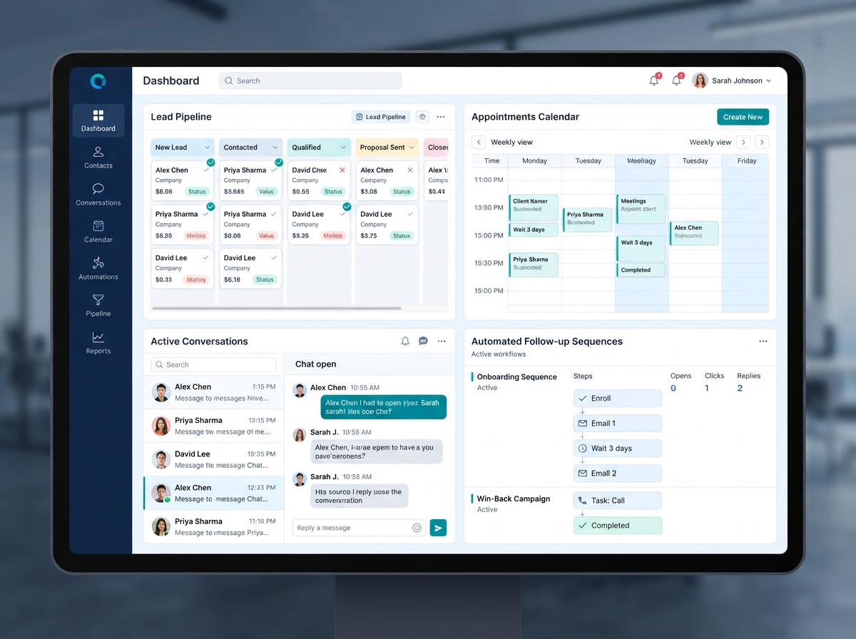 JYNLAB customer engagement workflow automation dashboard