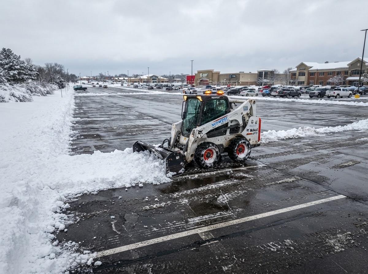 Commercial & Residential Snow Removal project in Lenexa KS