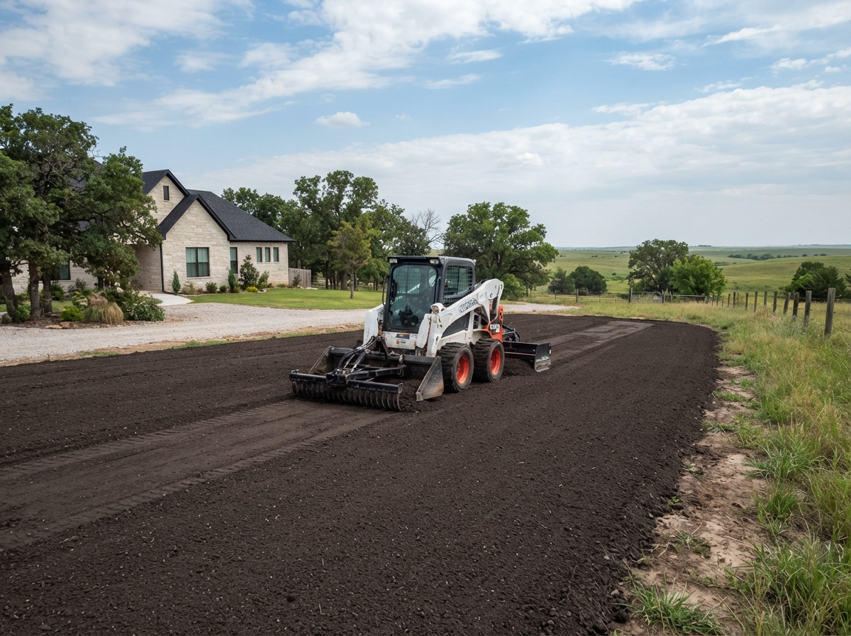Lawn Grading & Levelling