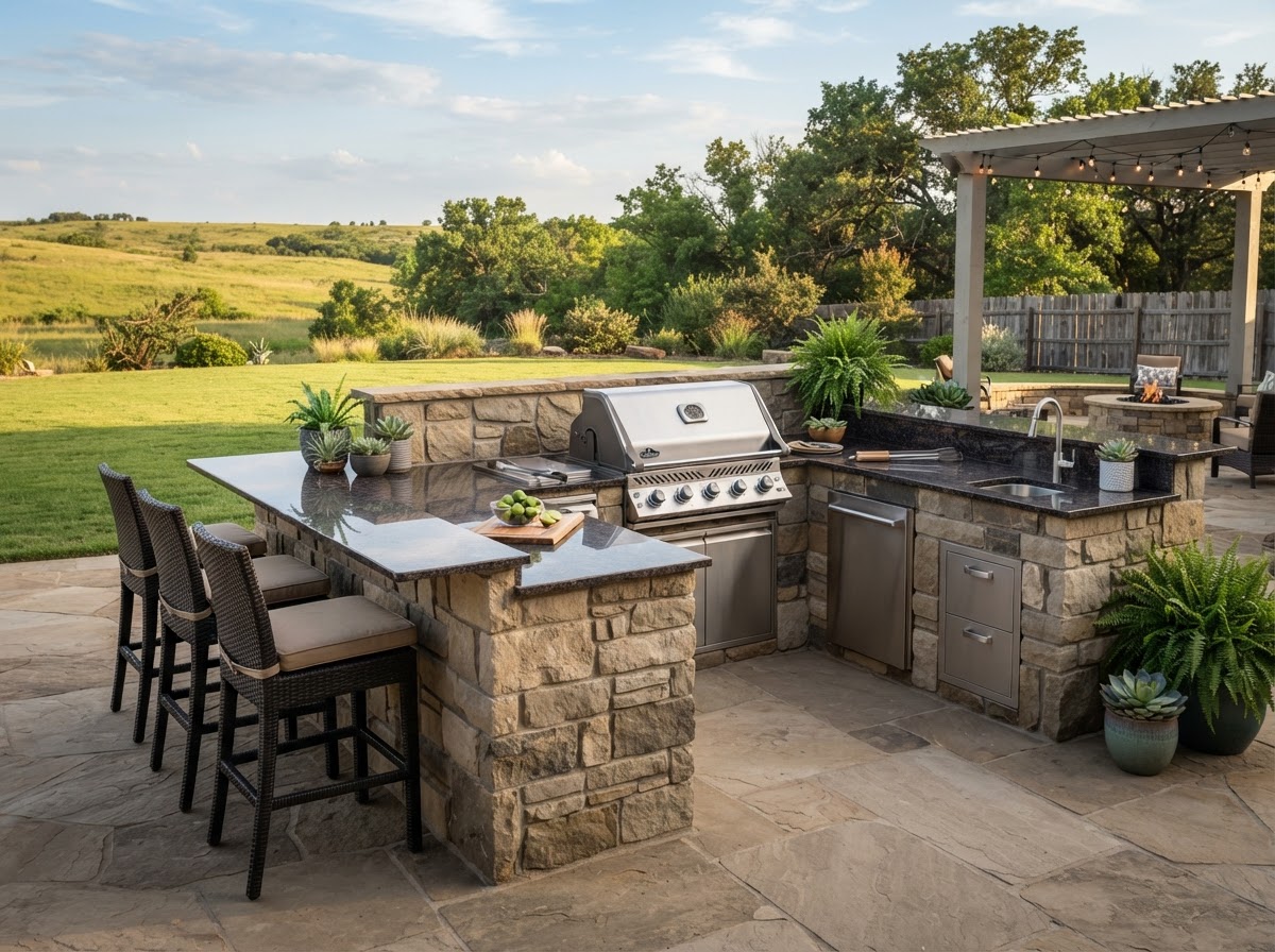 Outdoor Kitchen Installation