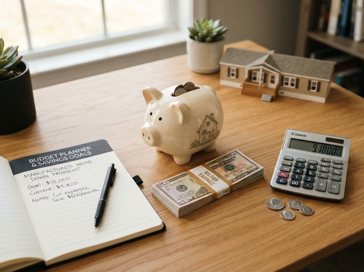 Down payment options for manufactured home financing