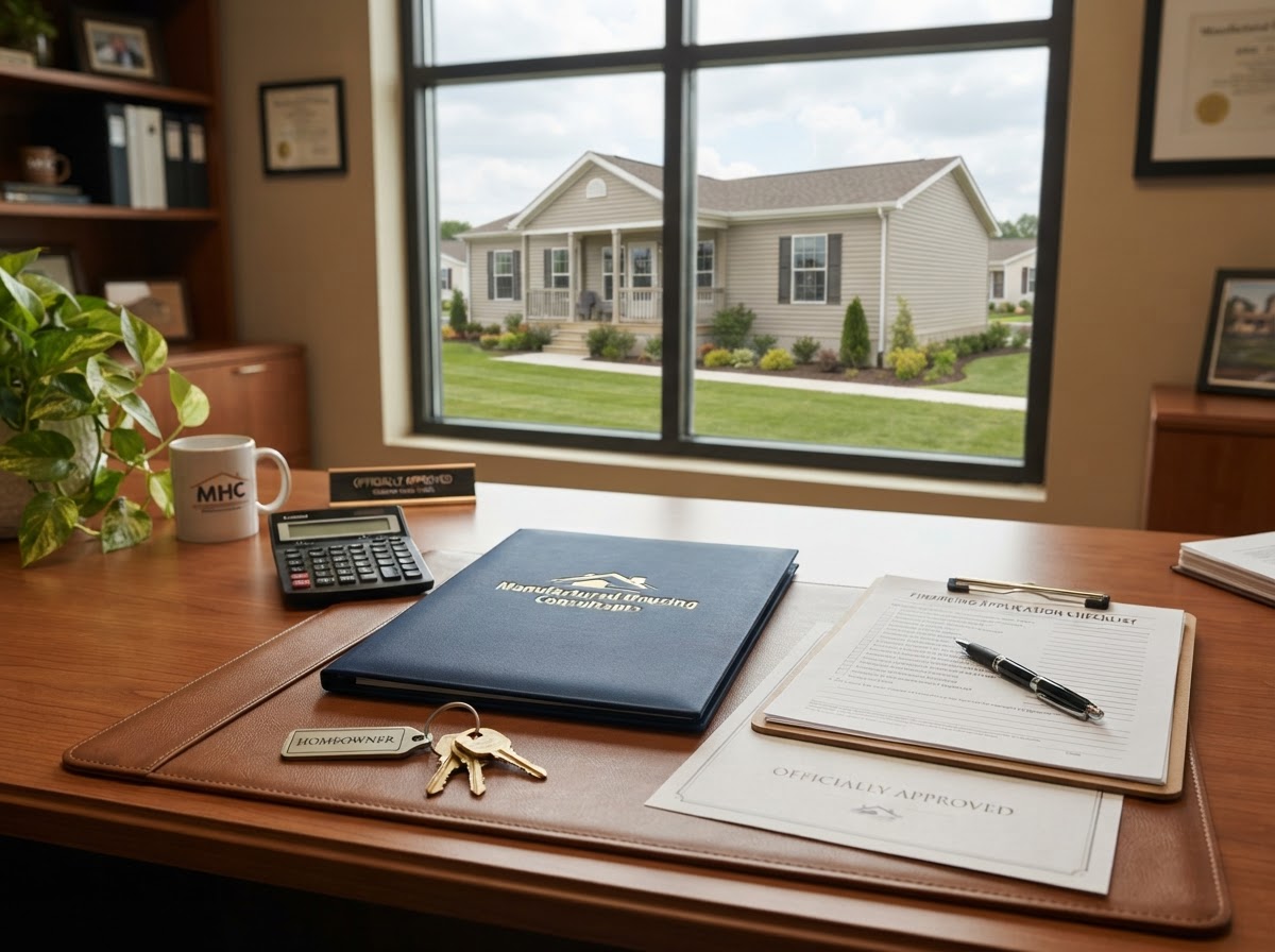 Manufactured home financing options through Manufactured Housing Consultants