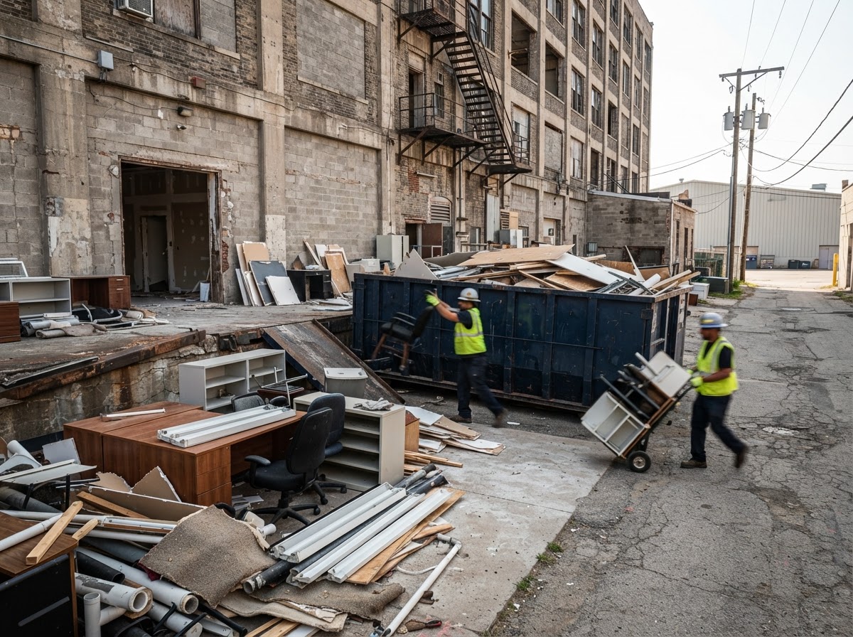 Commercial cleanouts and property flips