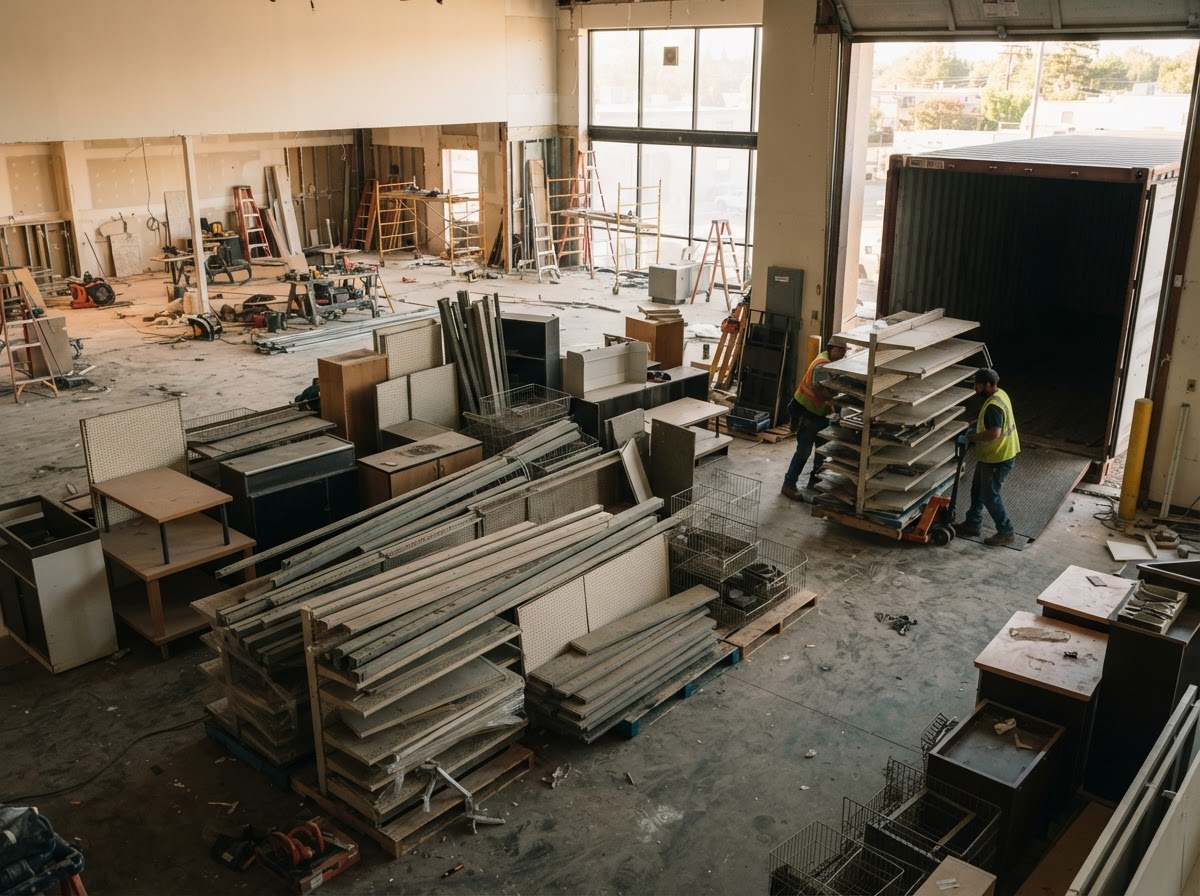 Buildout, Remodel, and Fixture Debris