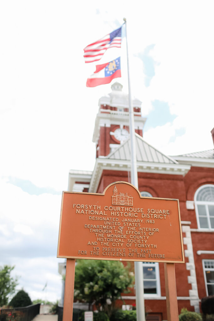 Forsyth, GA — Monroe County Courthouse, est. 1896