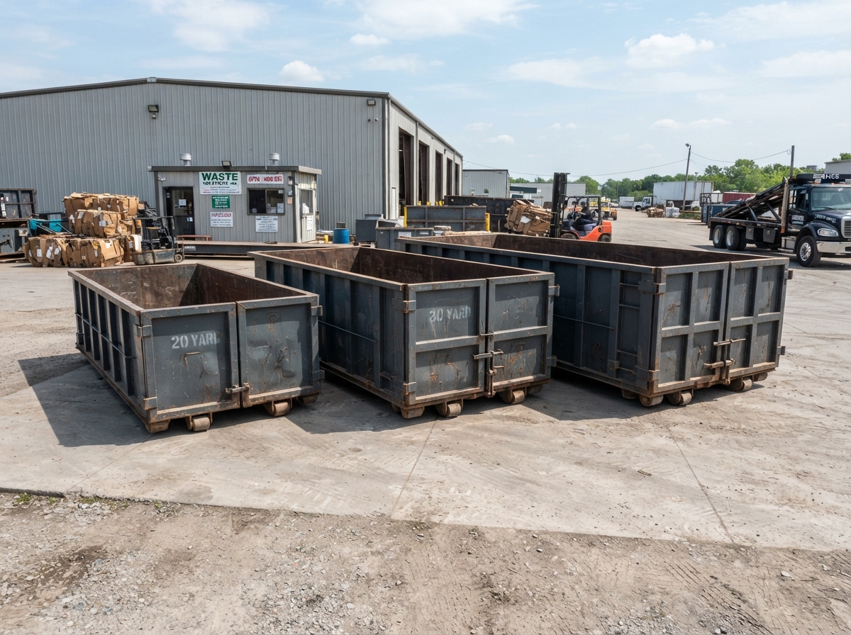Dumpster Sizes: 20, 30 and 40 Yard