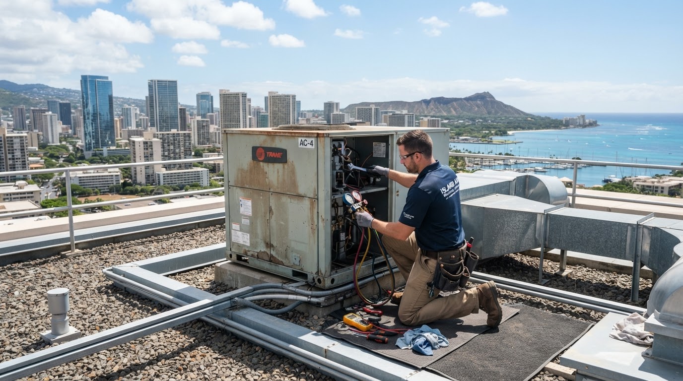 Rooftop Unit Maintenance for Oahu Businesses: A Practical Guide