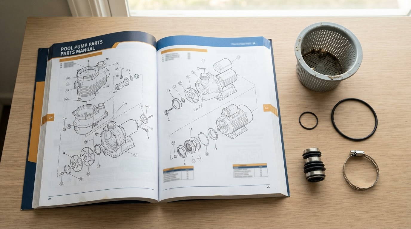 Pool Equipment Manuals and Parts Diagrams: How to Find Yours