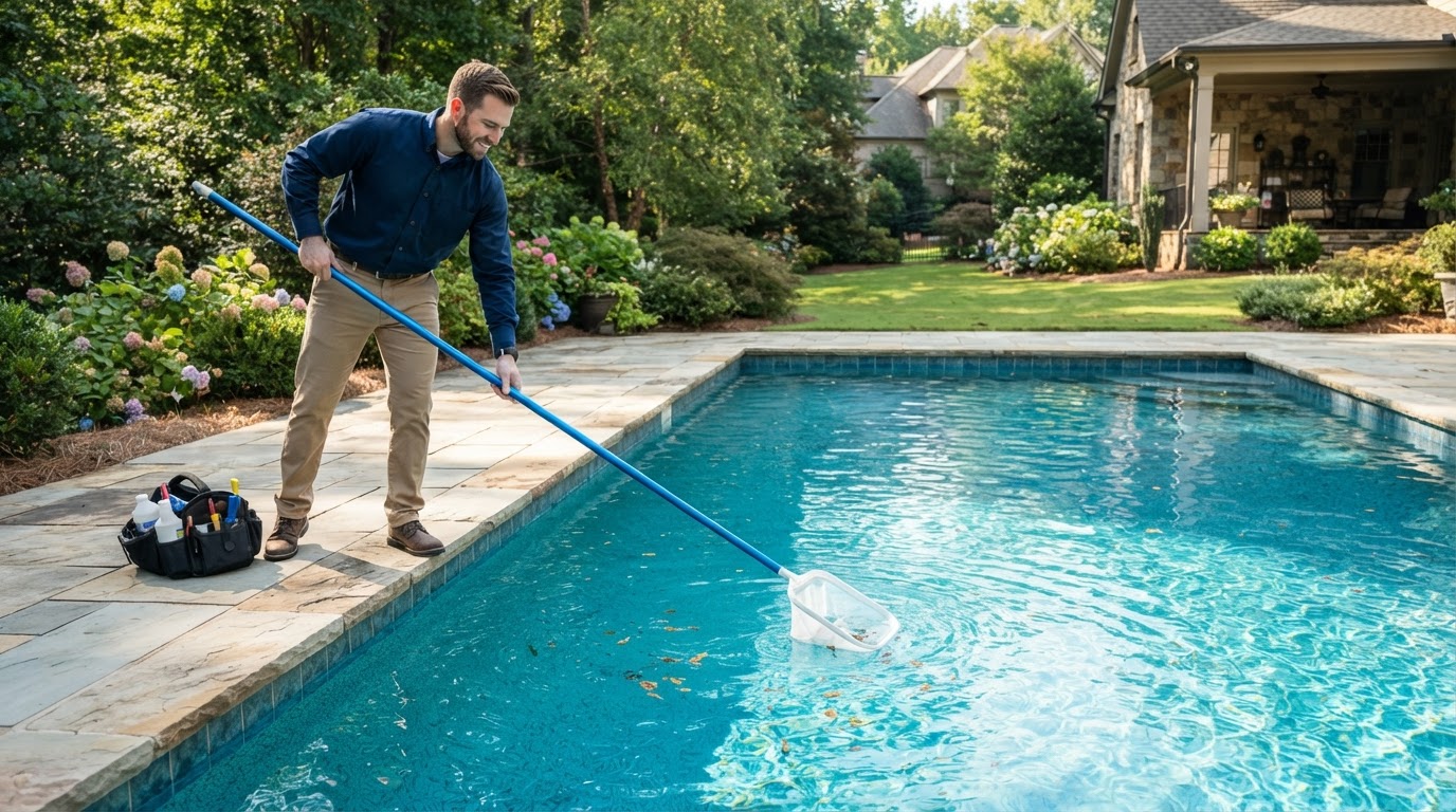 Weekly Pool Service in Alpharetta: What's Included