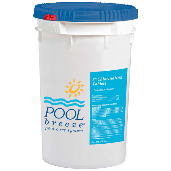 Pool Breeze 3" Chlorinating Tablets (50 lb)