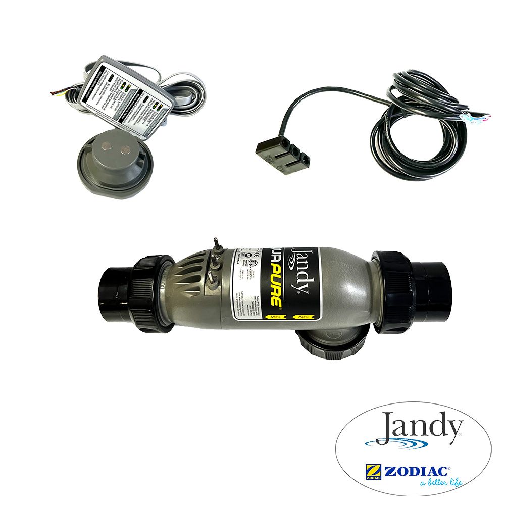 Aqua Pure Salt Chlorination System (control box, flow cell, and cell unit)