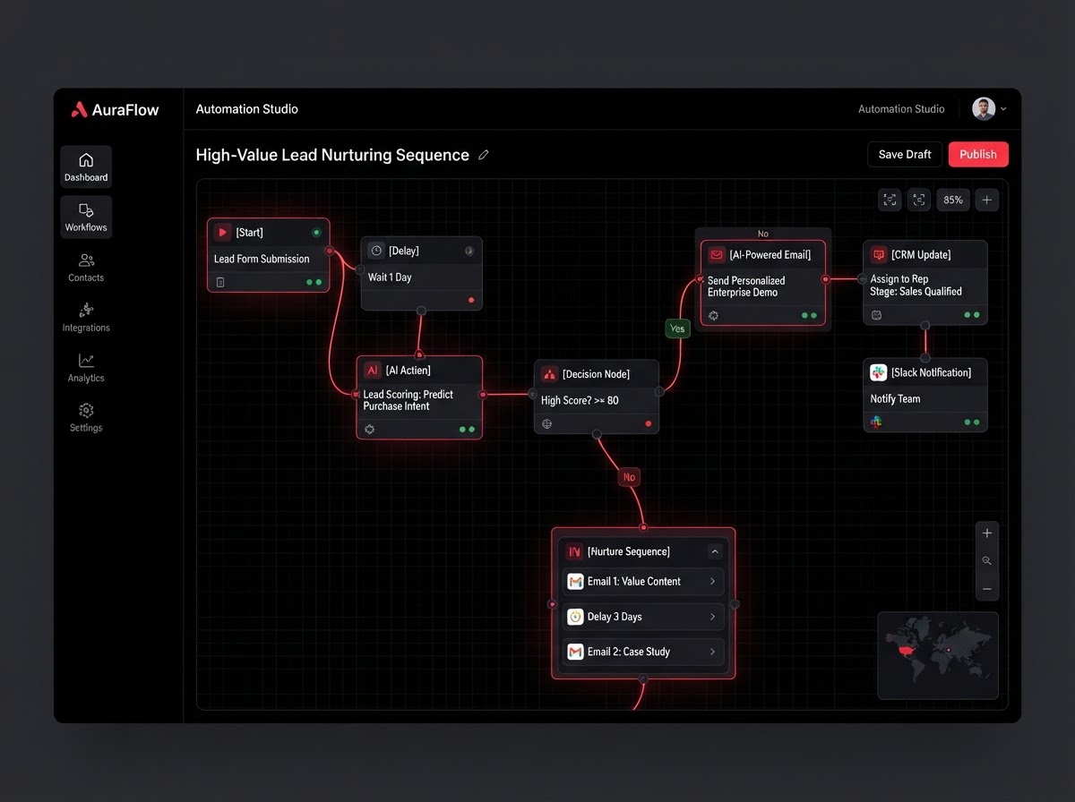 AI Workflows & Lead Nurturing