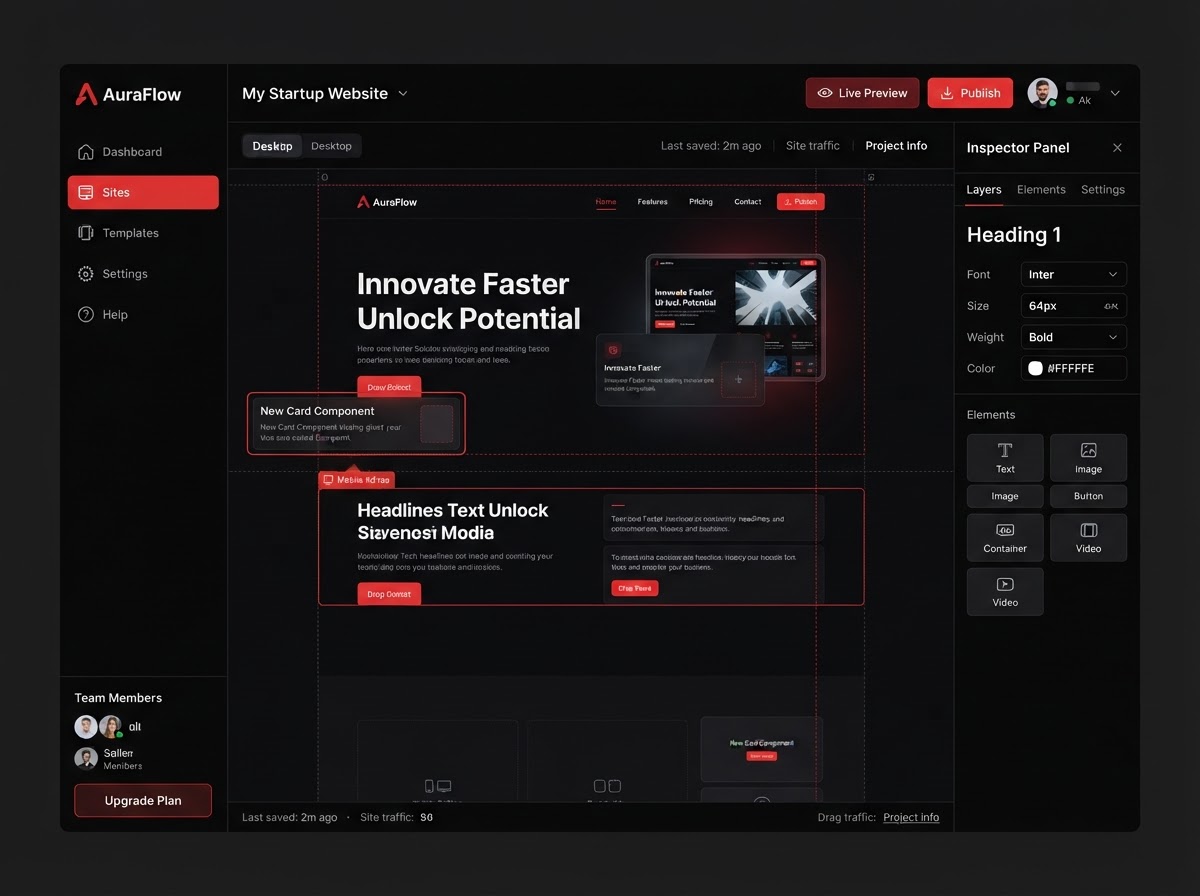 Website & Blog Builder