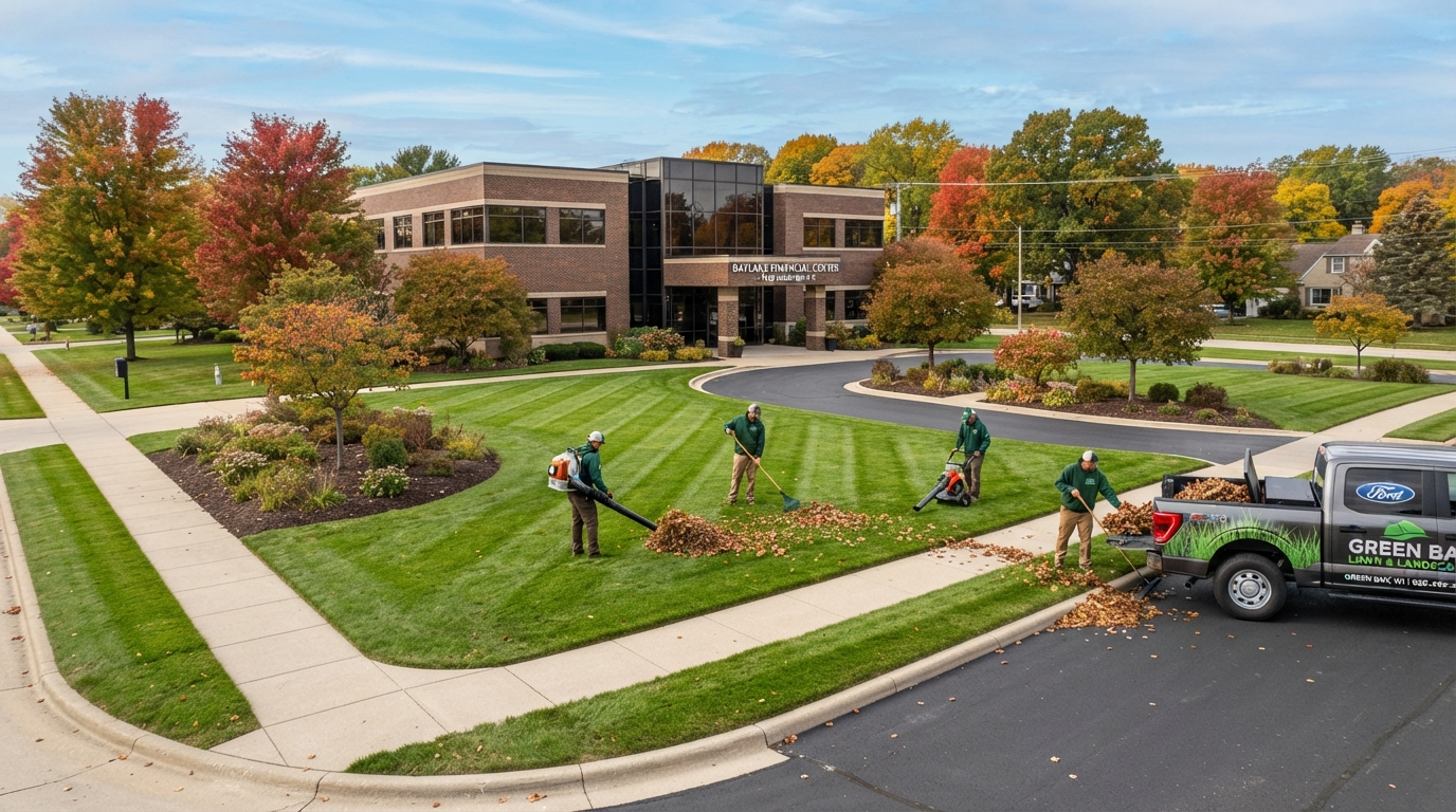 Professional seasonal yard cleanup in Green Bay, WI