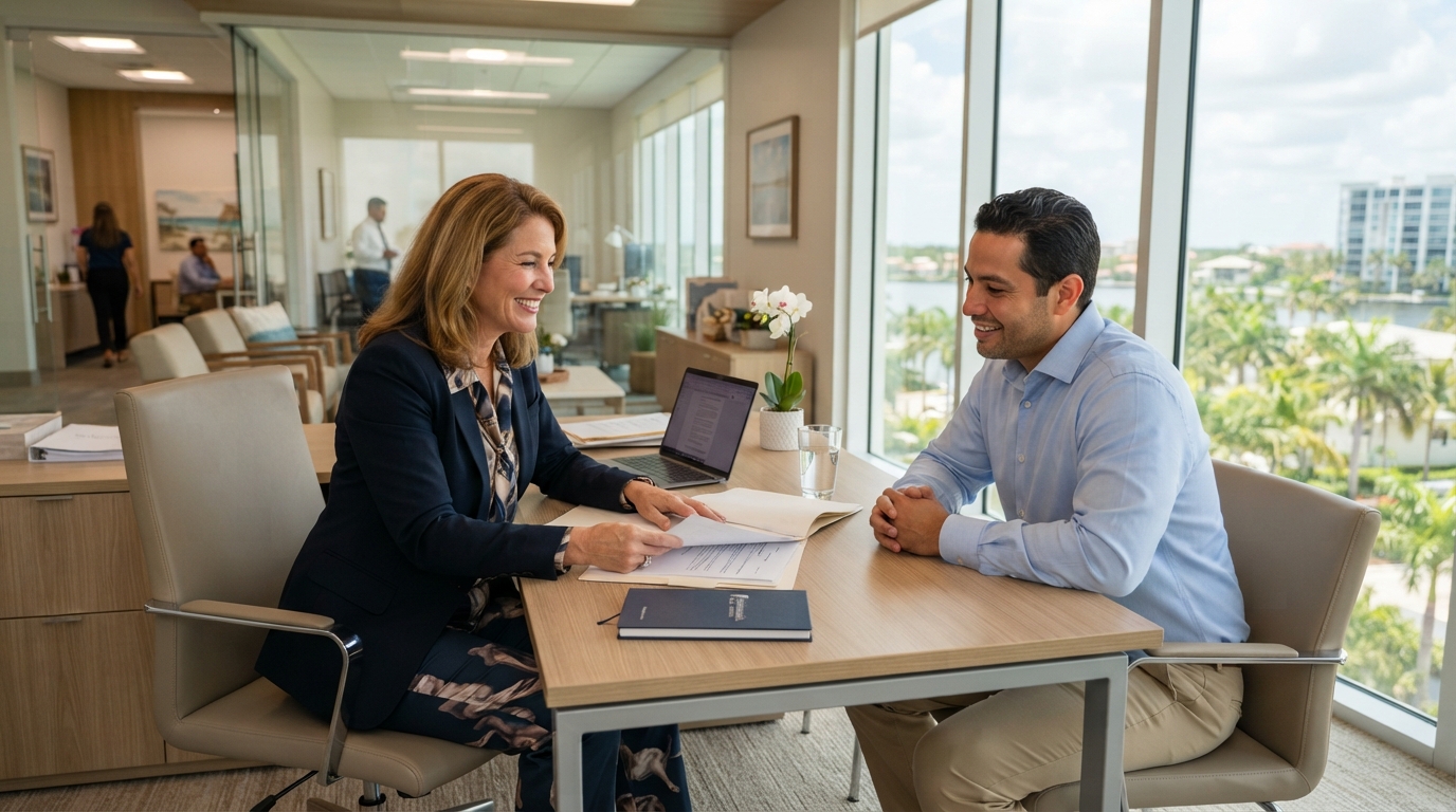 Southwest Florida professional business services office meeting