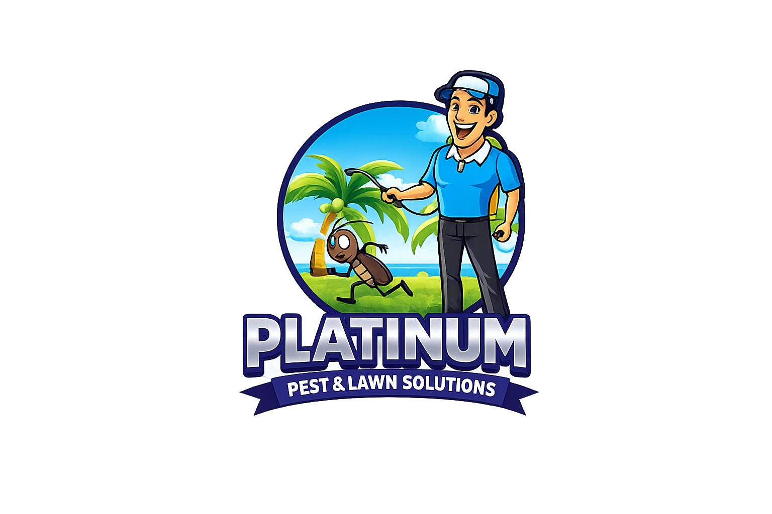 Next Level Renovations logo placement example