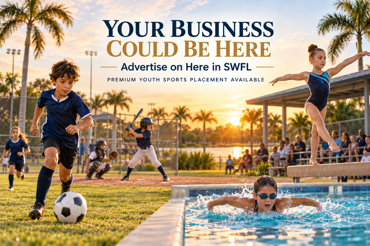 Premium Youth Sports Placement Available — Advertise on Here in SWFL