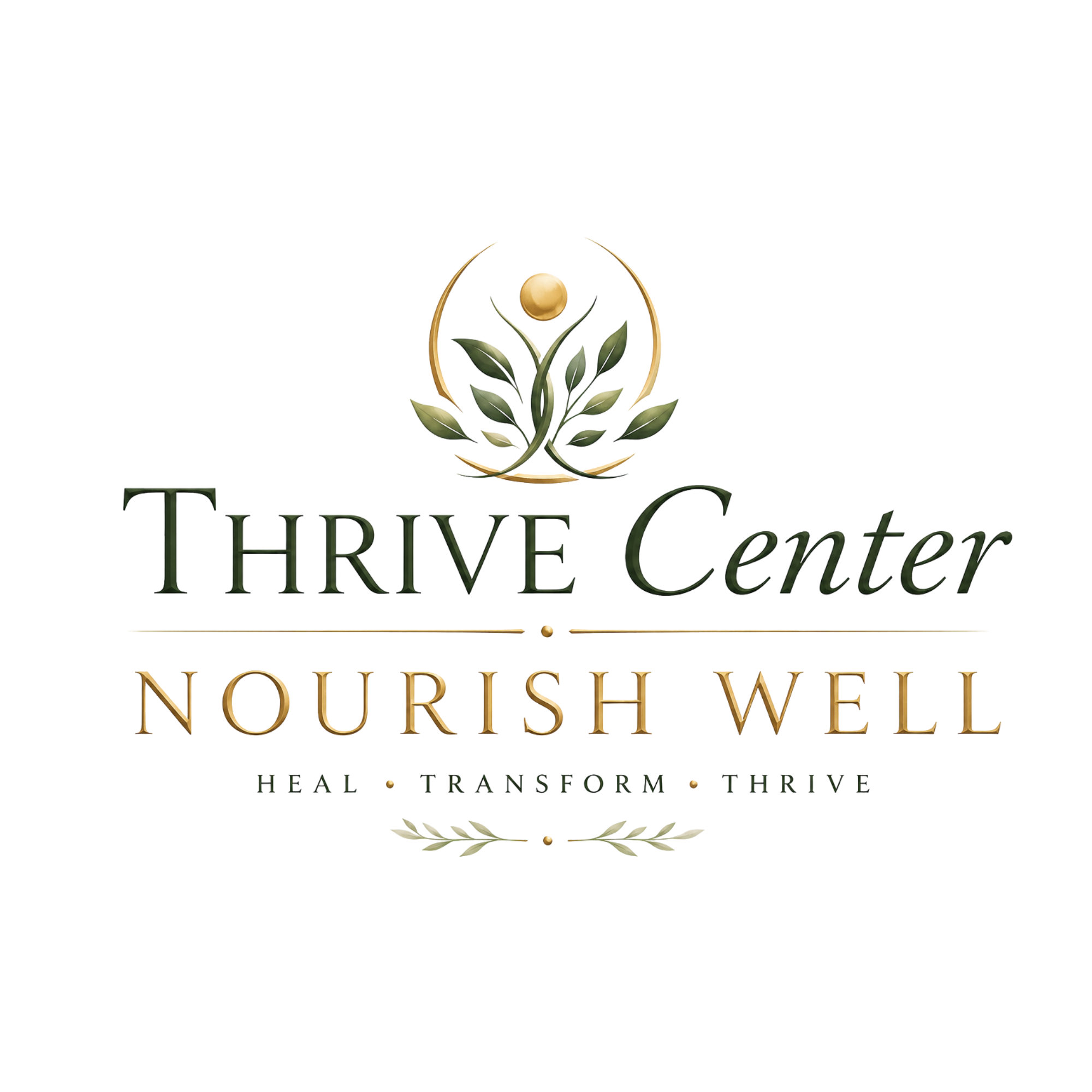 Thrive Center & Nourish Well logo