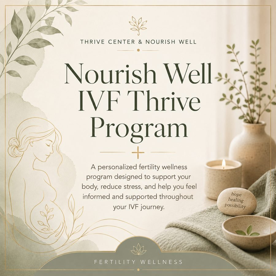 Compassionate IVF fertility wellness coaching space at Nourish Well
