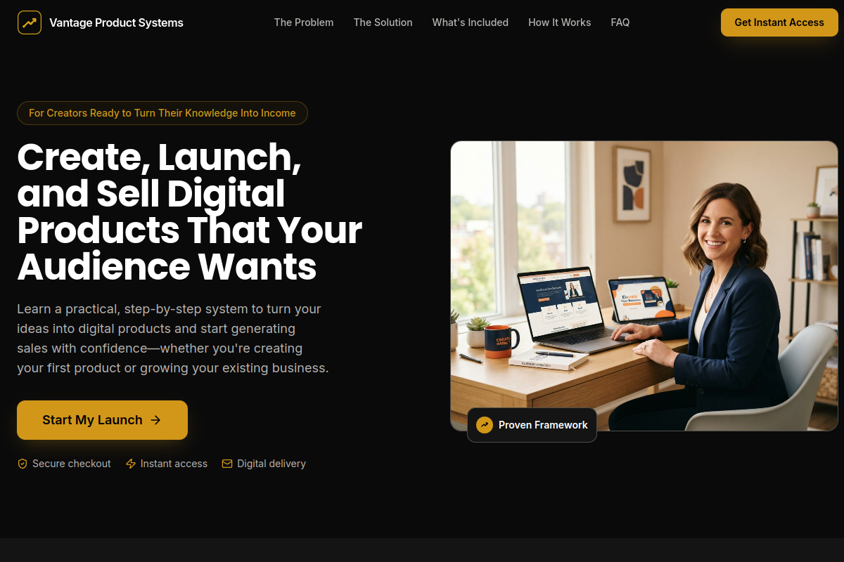 Vantage Product Systems preview
