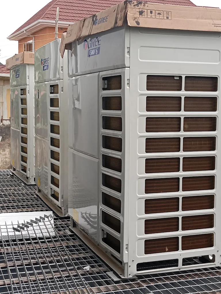 Rooftop Chiller Piping & Insulation System: HVAC project in Lagos