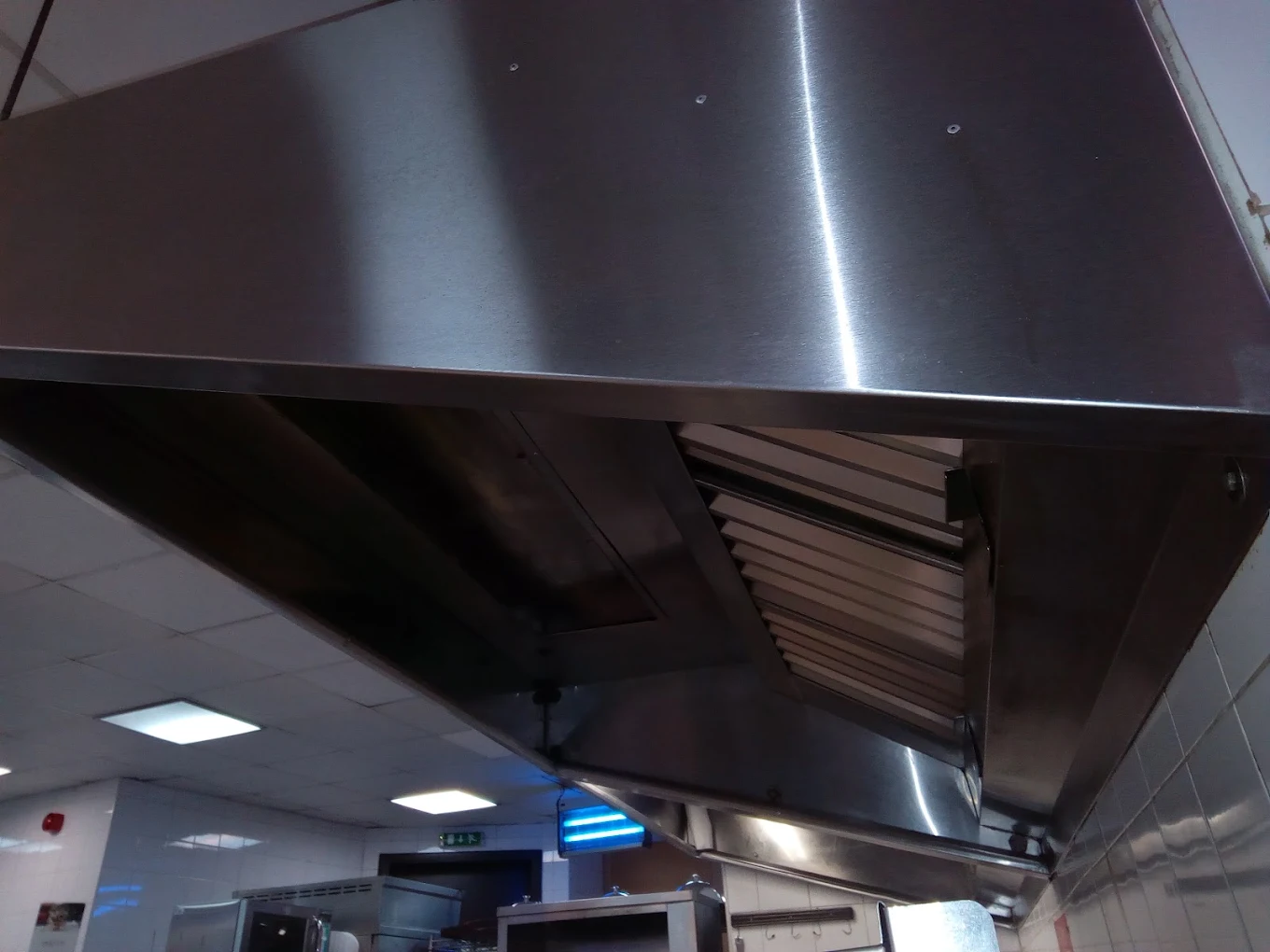 Restaurant Kitchen: Stainless Steel Extraction Ducting: HVAC project in Lagos