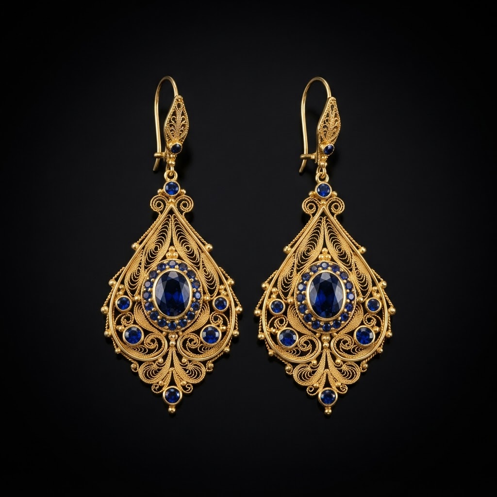 Seraphina Filigree Earrings