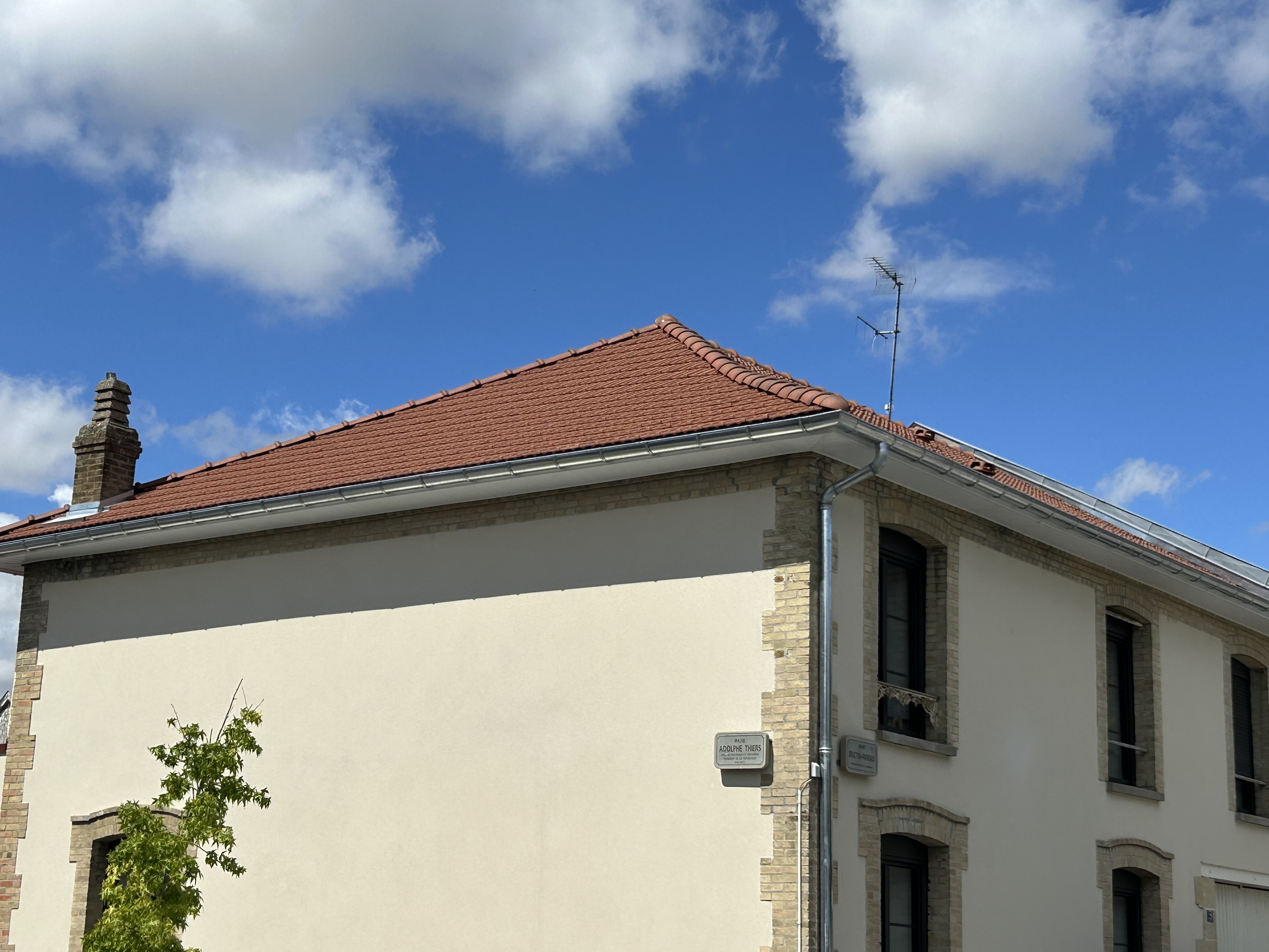 Réparation de toiture — maison individuelle à Cormontreuil — Carette Couverture Reims