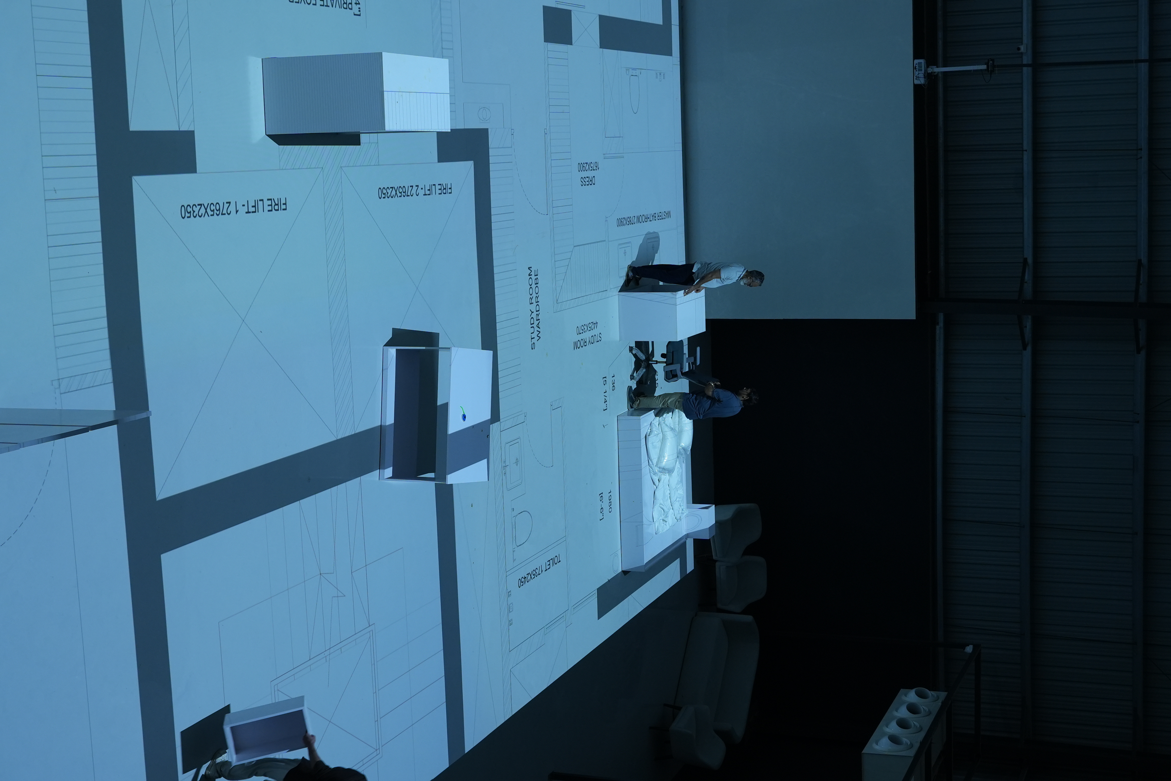 SlateSpace projection floor transformation experience
