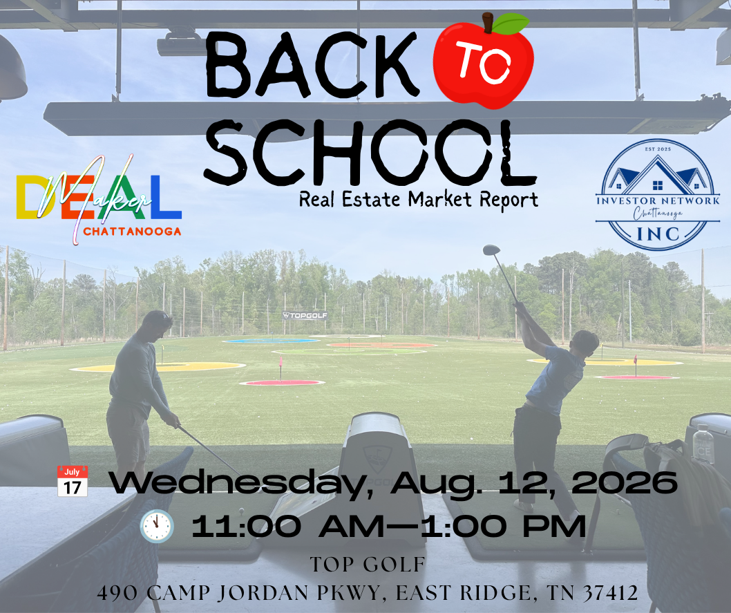 Back to School - Deal Maker Chattanooga Event Promo