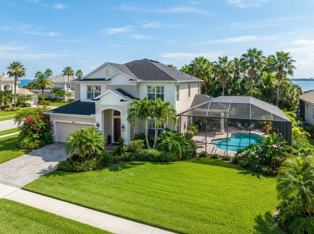 Florida single-family home with pool in St. Petersburg
