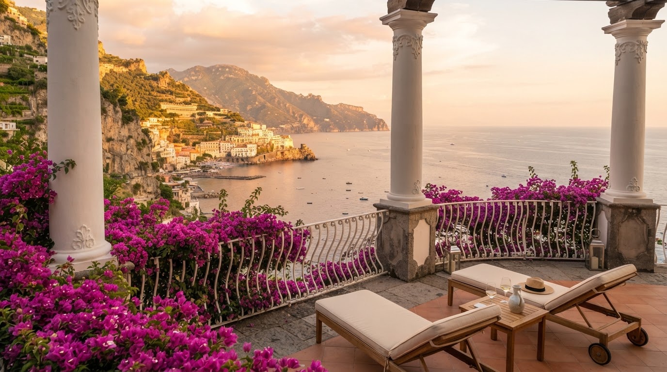 Cliffside Terrace Serenity
