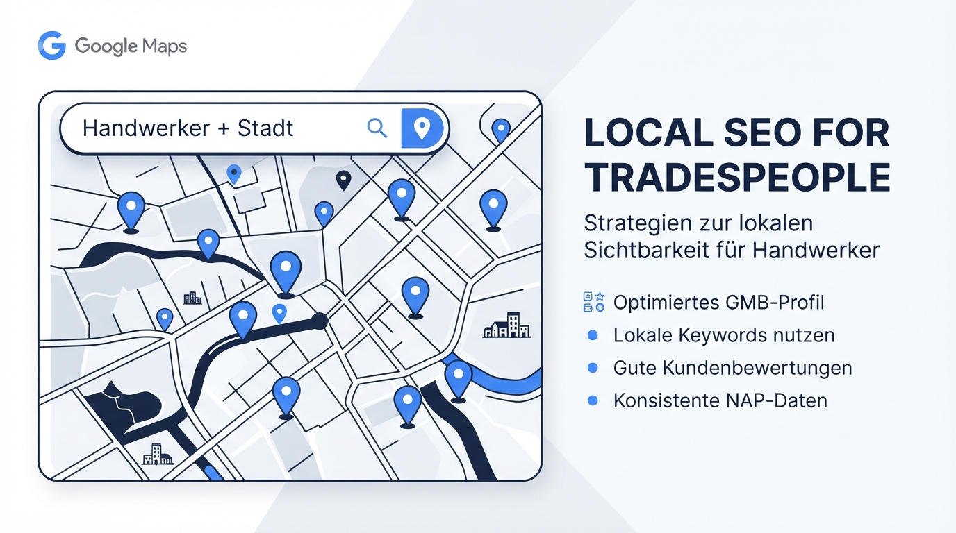 Lokale Sichtbarkeit für Handwerker: Bei Google in deiner Region gefunden werden