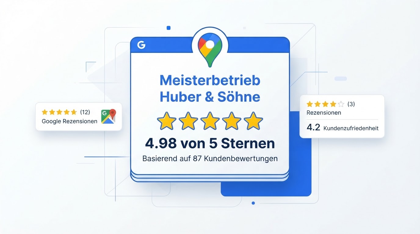 Mehr Google-Bewertungen für Handwerker: So geht‘s richtig