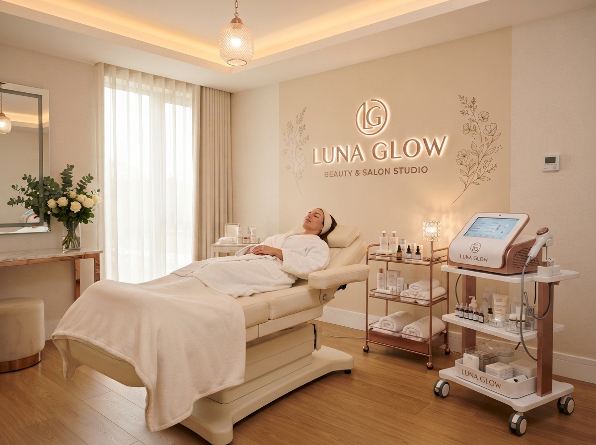 Skin Rejuvenation Room at Luna Glow Beauty Studio