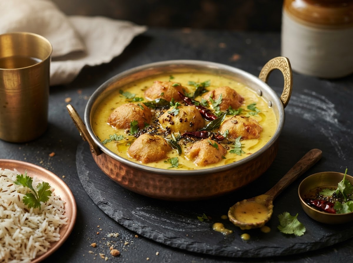 Kadhi Pakoda — curries factory at Mithai Sweet Factory, Brampton