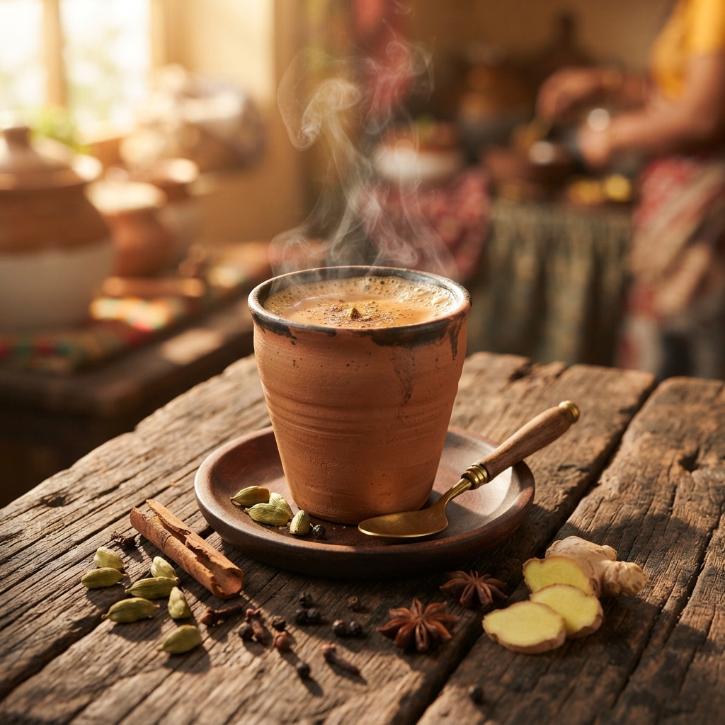 Masala Tea — beverage factory at Mithai Sweet Factory, Brampton