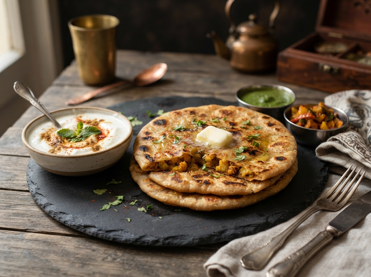 Gobhi Parantha (2PC) — factory special at Mithai Sweet Factory, Brampton
