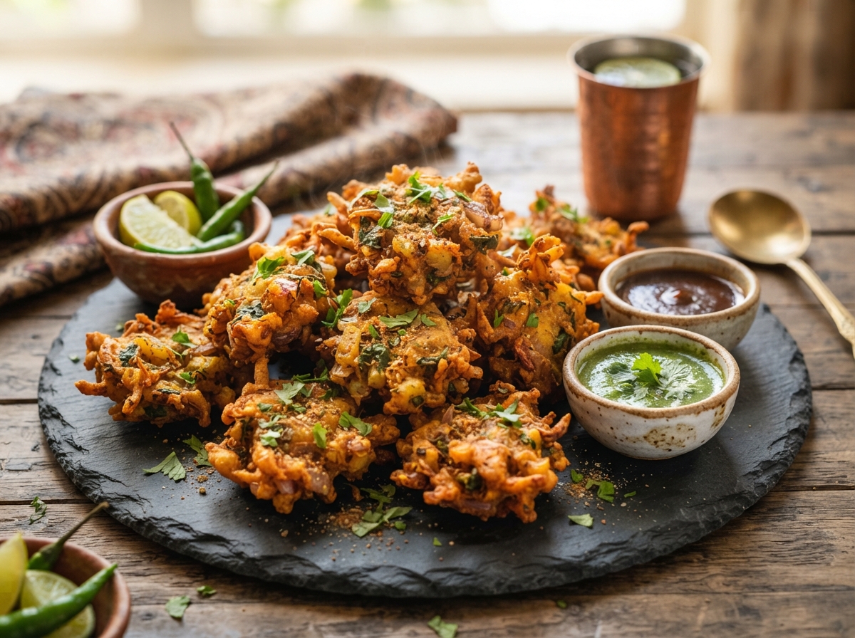 Veg Pakoda — snack factory at Mithai Sweet Factory, Brampton
