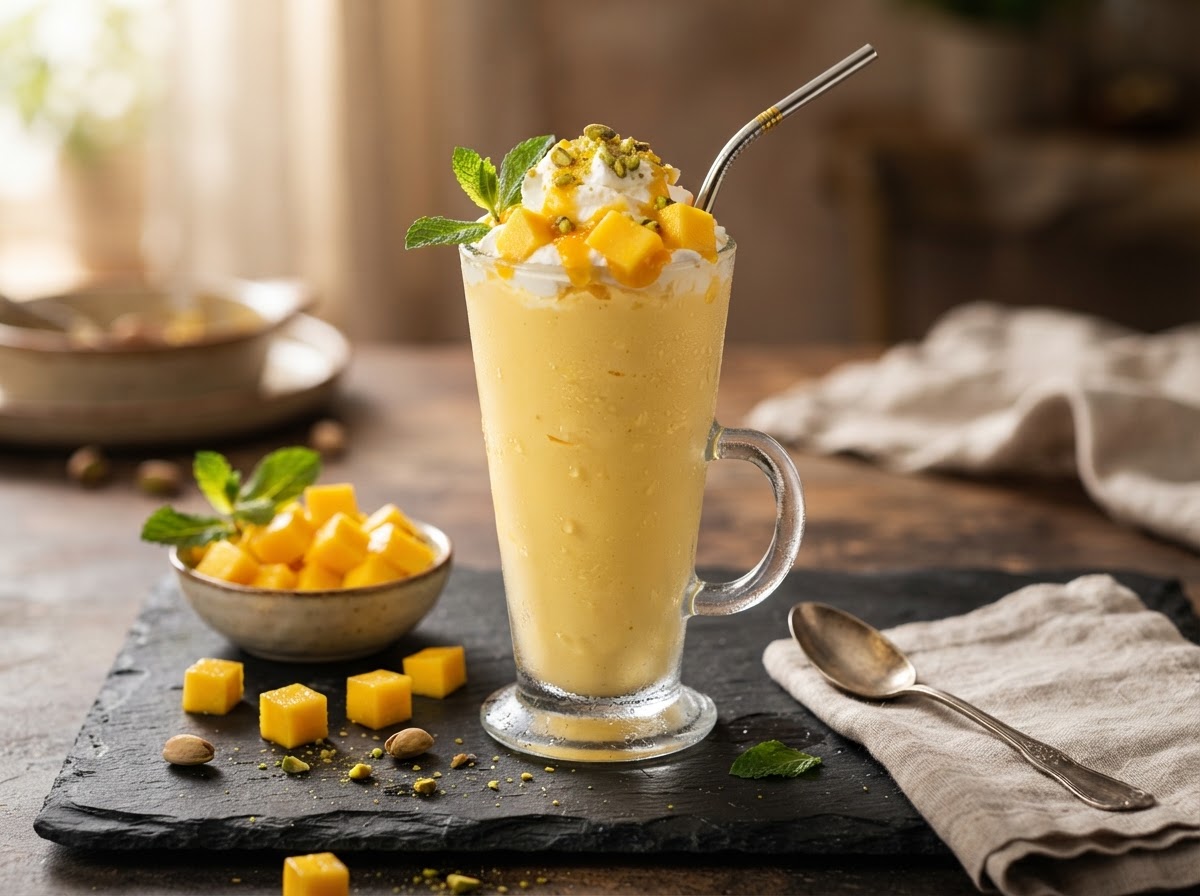 Mango Shake — beverage factory at Mithai Sweet Factory, Brampton
